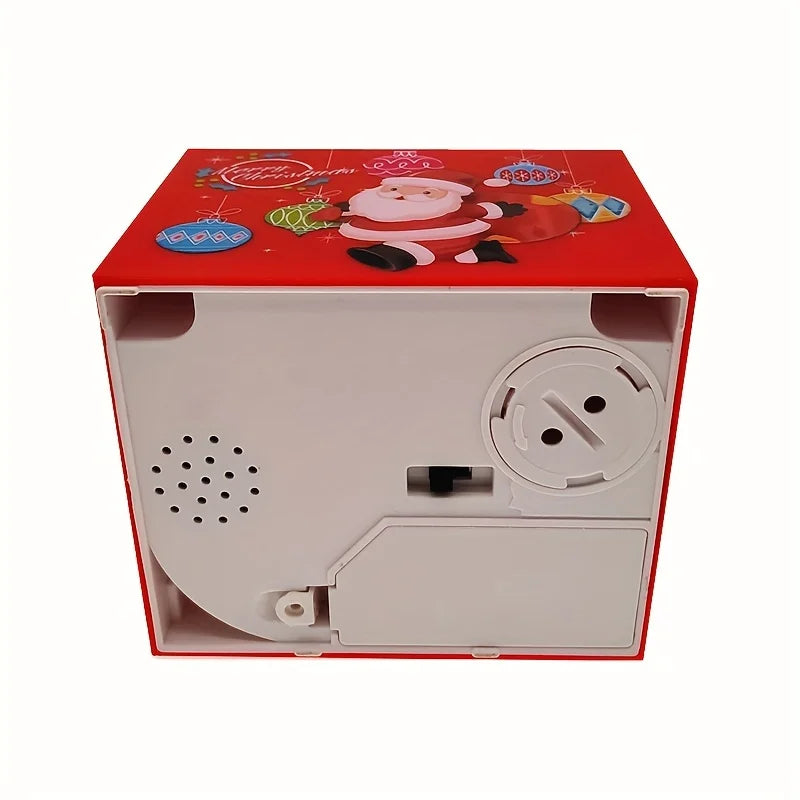 Electric Santa Claus Piggy Bank – Fun Animated Coin Bank for Kids Electric Piggy Bank Axl