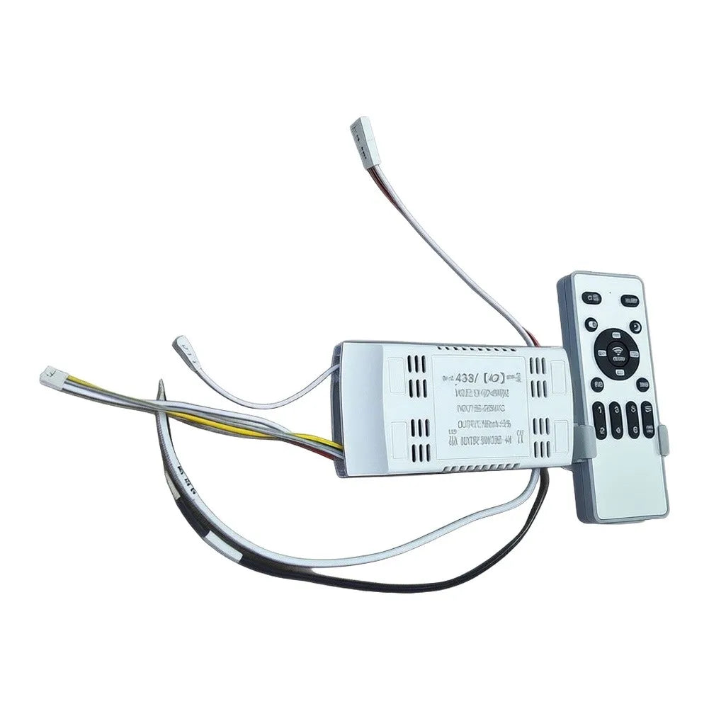 Ceiling Fan Light Remote Controller – 6-Speed 24V DC Low Voltage Fan Light Controller Axl