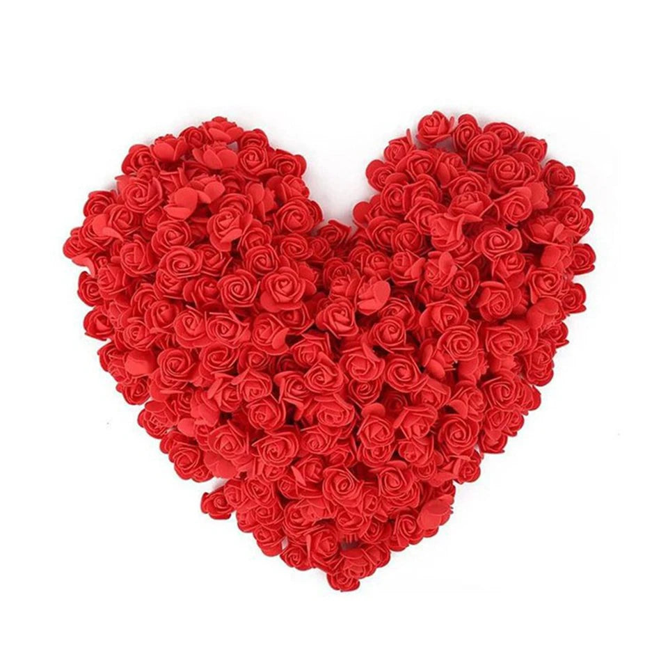 PE Foam Artificial Rose Flower Heads | Wedding & Party Decor Artificial Flower Heads Axl