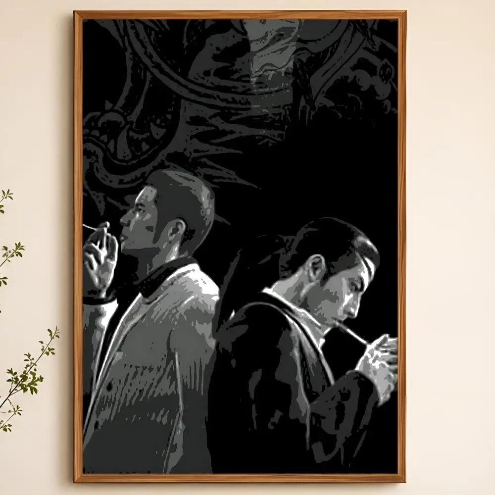 Yakuza Game Poster – Waterproof Self-Adhesive HD Wall Art Wall Art Poster Axl White09 60X90cmNoframe