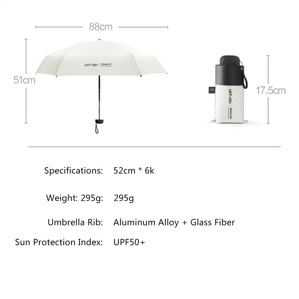 UV Sun Umbrella – Compact Windproof Folding Travel Umbrella Compact Travel Umbrella Axl