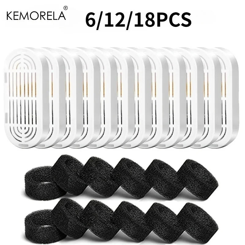 KEMORELA Cat Fountain Pre-Filter Sponges 6/12/18 Pack Pet Fountain Filter Axl