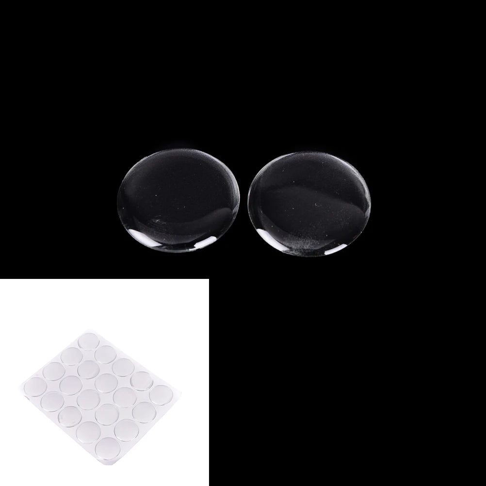 100PCS 1" Round Clear Epoxy Dome Stickers – 3D Bottle Cap Circles Epoxy Dome Stickers Axl