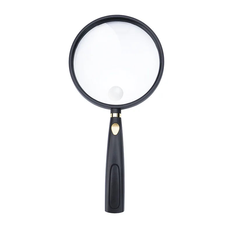Handheld Magnifying Glass – HD Optical Glass Lens | Reading Handheld Magnifier Axl 110mm