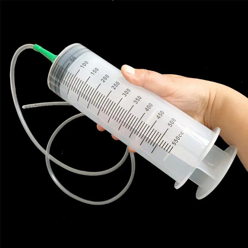 Vacuum Oil Pump Syringe 100/300/550ml – Portable Car Tool Vacuum Oil Pump Axl