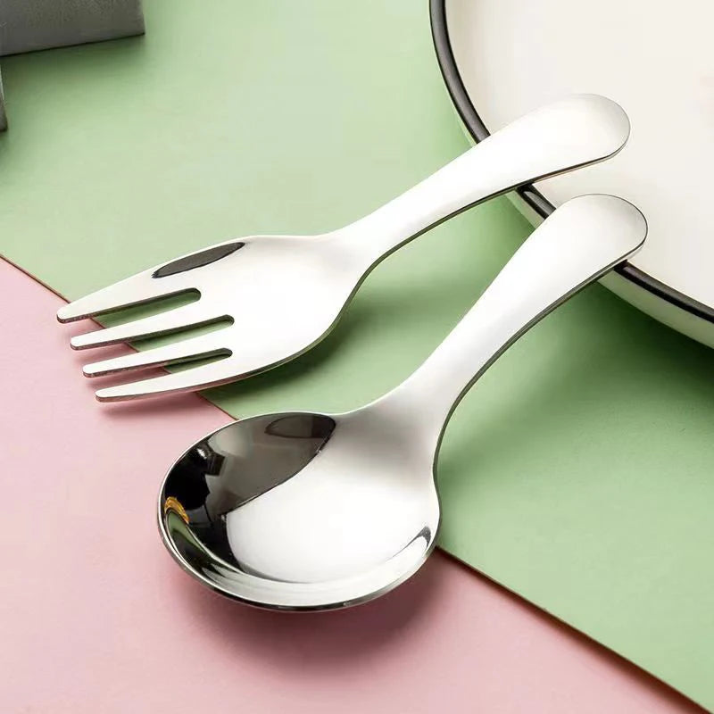 Mini Stainless Steel Spoon & Fork Set – Portable Camping Cutlery Portable Cutlery Set Axl