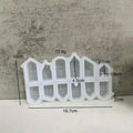 12-Hole 3D Nordic Mini House Silicone Mold – Candle & Soap Craft Silicone Mold Axl A