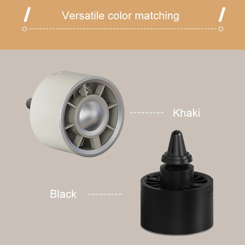 Clip-On Car Air Vent Fan – 3-Speed USB Mini Cooling Fan Car Vent Fan Axl