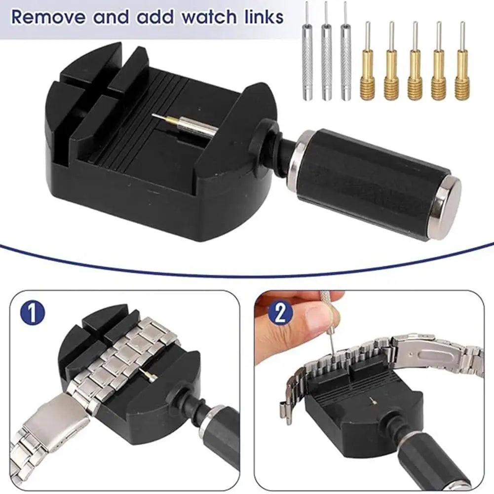 Watch Link Remover Tool Kit – 11-Piece Band Pin Repair Set Watch Repair Kit Axl