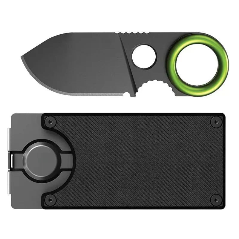 Portable Mini Fixed Blade EDC Pocket Knife – Keychain Knife Fixed Blade Pocket Knife Axl