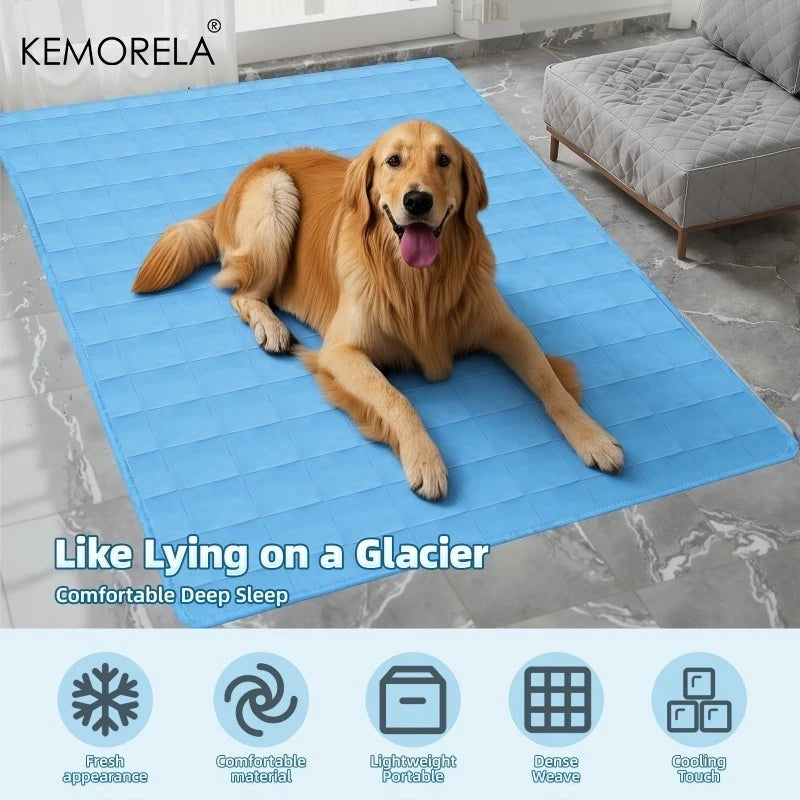 KEMORELA Pet Cooling Pad – Breathable Mesh Dog Bed Pet Cooling Pad Axl