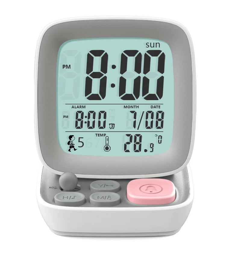 Kids Digital Alarm Clock – USB Charging & Night Light Digital Alarm Clock Axl