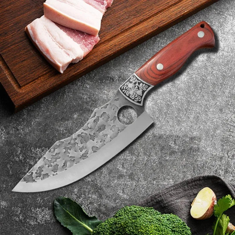 InLeung Forged Kitchen Knife – Cleaver, Boning & Fillet Blade Forged Kitchen Knife Axl