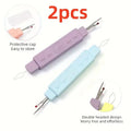 2-Pack Needle Threader & Thread Picker Set with Case Needle Threader Set Axl 2pcs random color