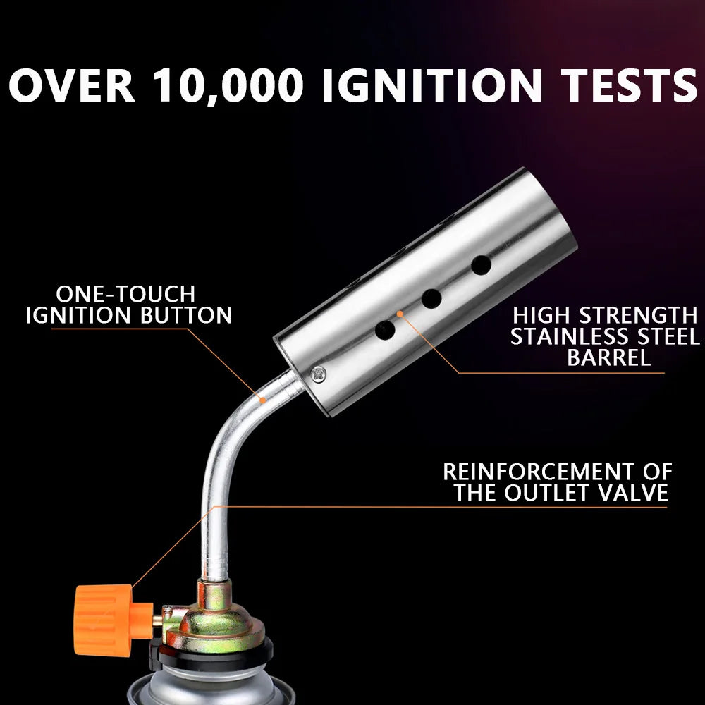 Adjustable Jet Flame Blow Torch Lighter – BBQ & Kitchen Butane Torch Lighter Axl