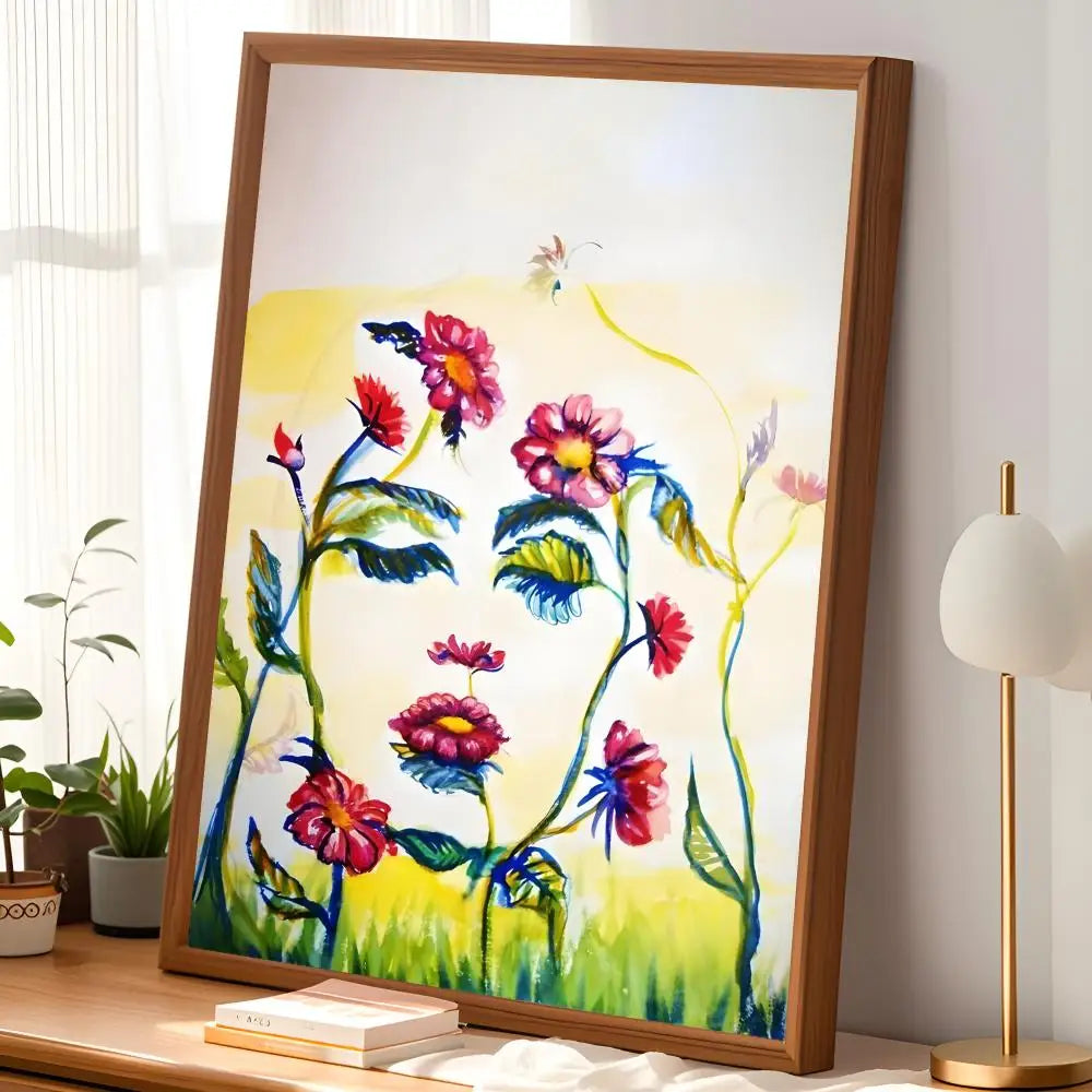 Abstract Art Wall Poster – Self-Stick Waterproof HD Decor Wall Art Poster Axl