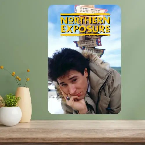 Northern Exposure Classic TV Show Metal Poster Sign Metal Wall Sign Axl aluminum sign aluminum 14x20cm