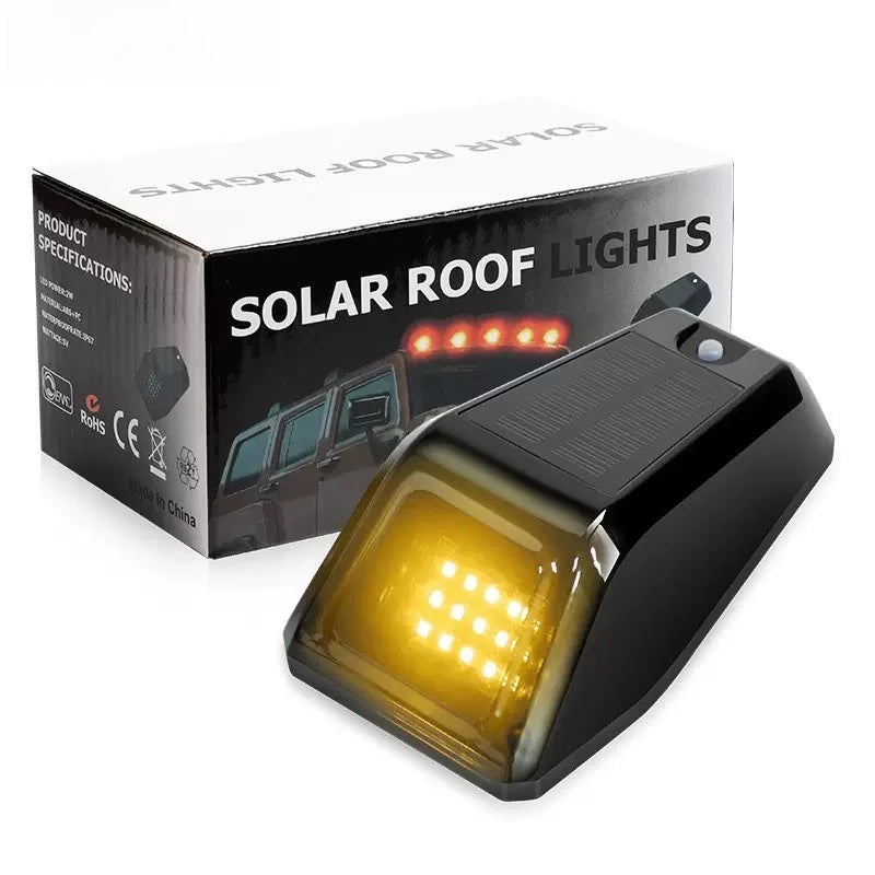Solar LED Cab Roof Lights for Trucks, SUVs & Motorcycles LED Cab Roof Lights Axl 6000K Cold White