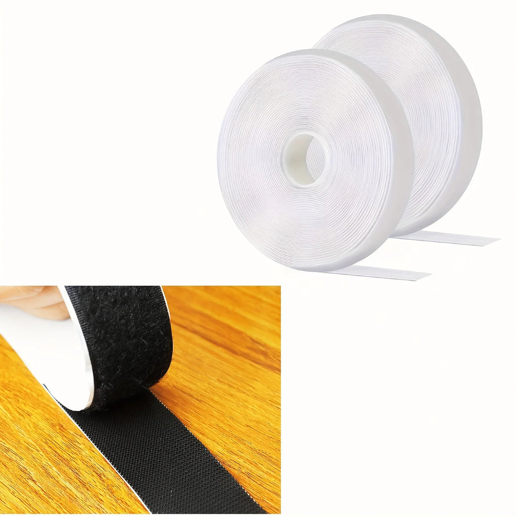 Self-Adhesive Hook & Loop Fabric Tape | Strong Double-Sided Hook & Loop Tape Axl