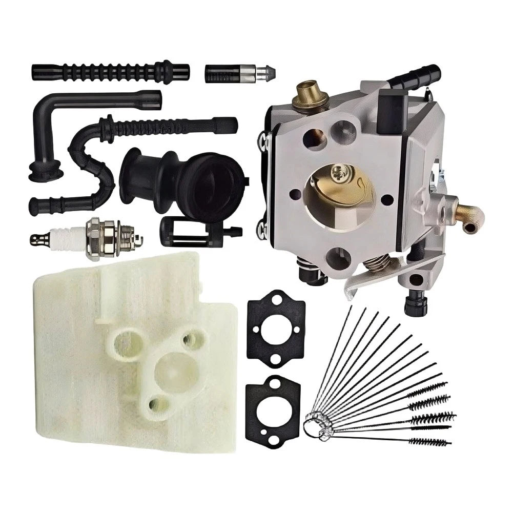 Carburetor Kit for Stihl 024 026 MS240 MS260 – 10-Piece Set Chainsaw Carburetor Kit Axl