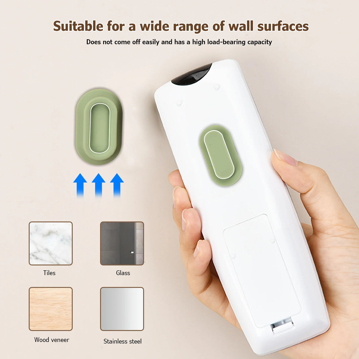 Magnetic Wall Mount Remote Control Holder – Silicone Caddy Wall Mount Organizer Axl