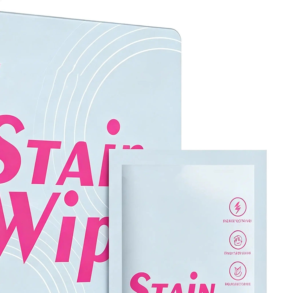 Stain Remover Wipes 20-Pack – No-Rinse Individually Wrapped Stain Remover Wipes Axl