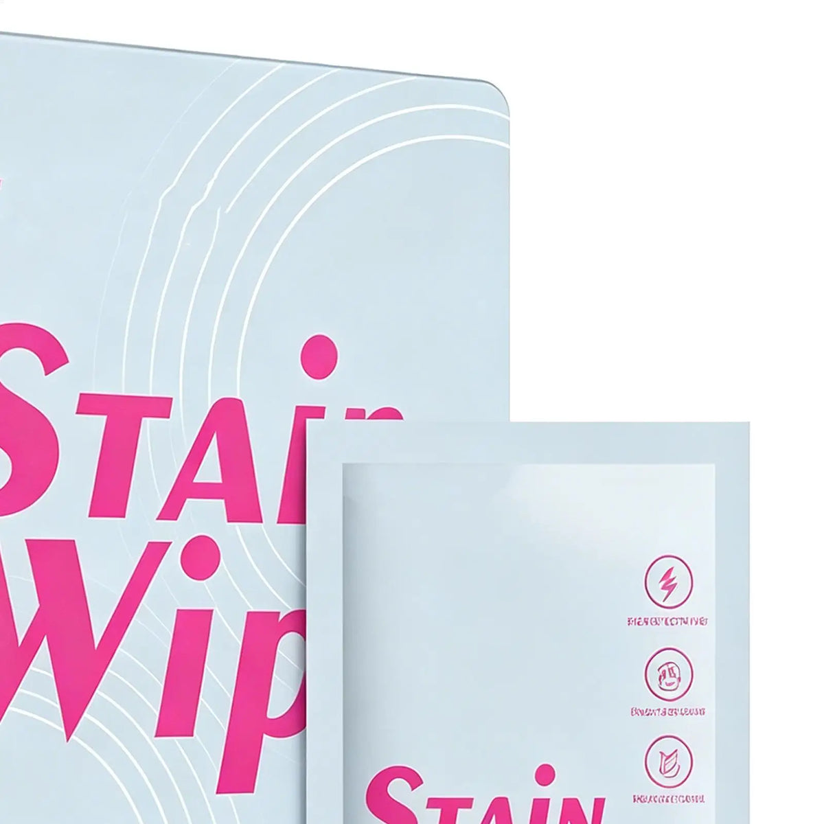Stain Remover Wipes 20-Pack – No-Rinse Individually Wrapped Stain Remover Wipes Axl