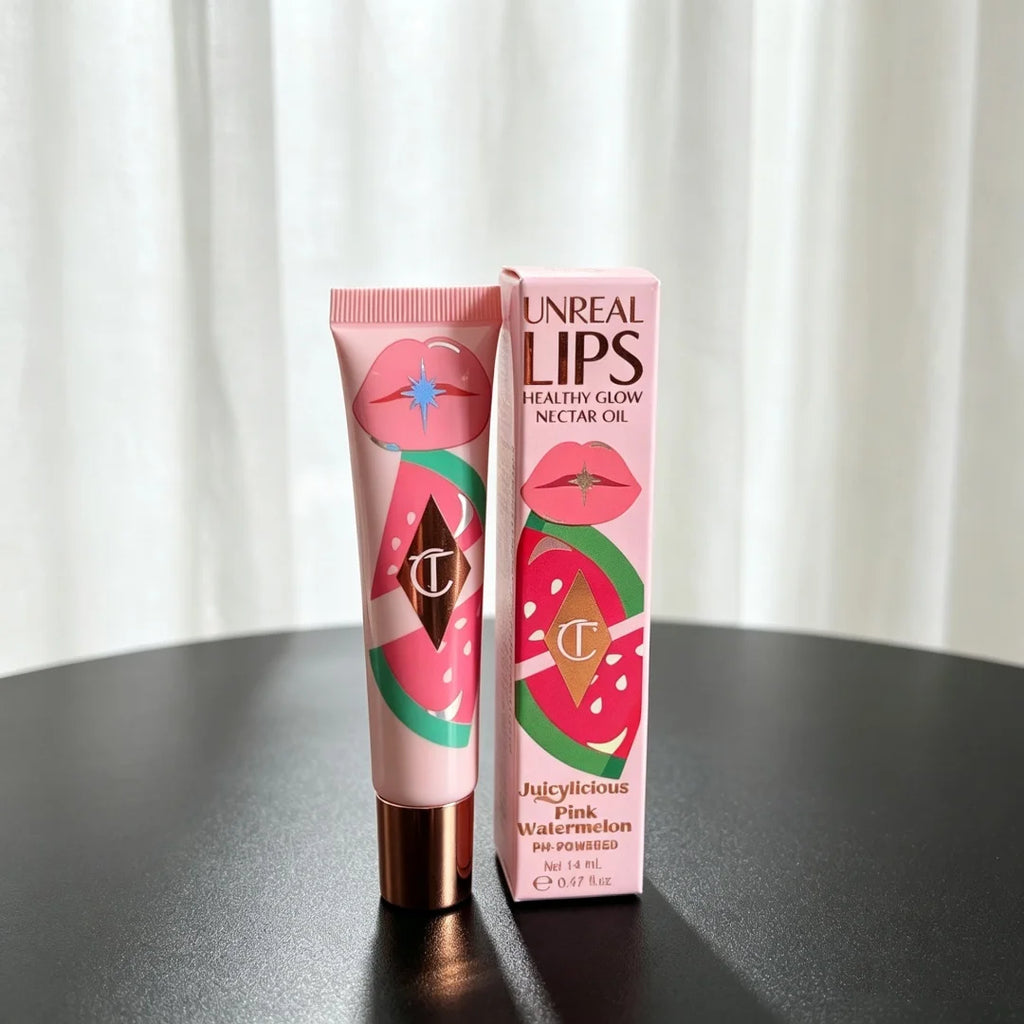 Charlotte Tilbury Lip Lustre High Shine Velvet Lip Gloss Lip Gloss Axl Pink Watermelom