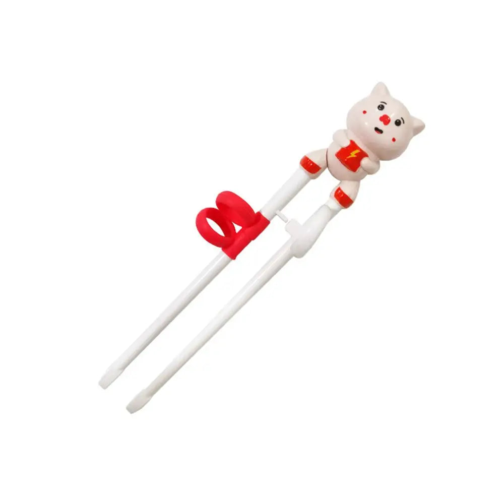 Kids Training Chopsticks – Cartoon Animal Beginner Set Kids Training Chopsticks Axl Pig