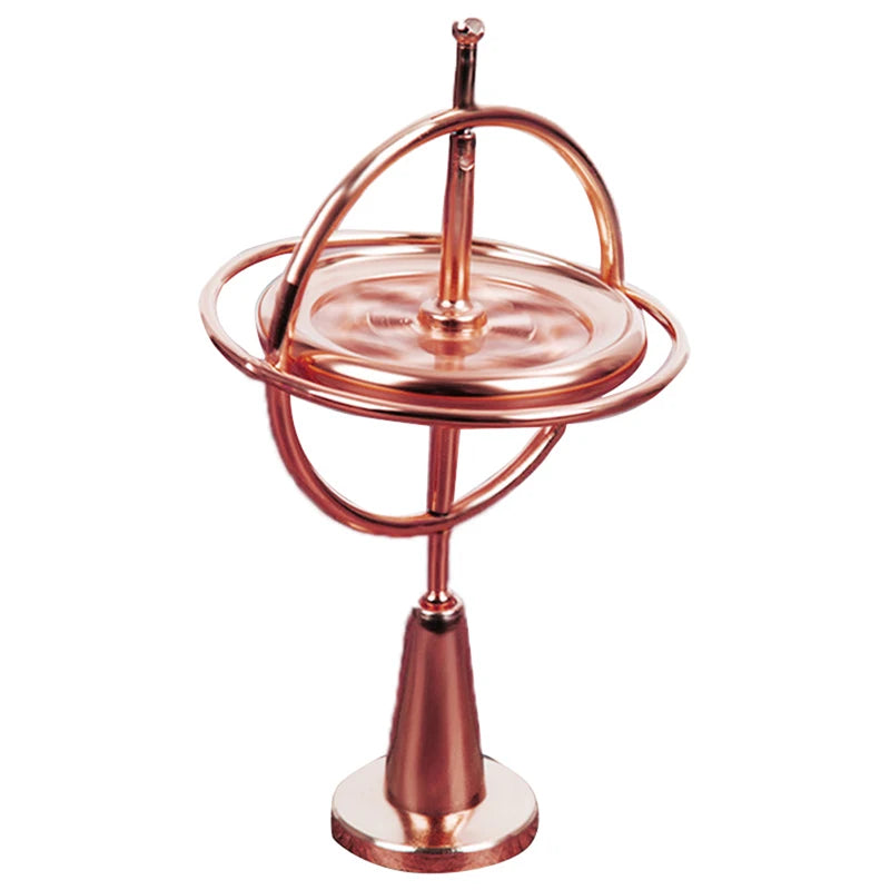 Self-Balancing Anti-Gravity Gyroscope Finger Top Toy Gyroscope Spinning Top Axl Rose red
