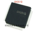 CH351Q PCI Bus Dual Serial & Print Port IC Chip LQFP-64 5-Pack Integrated Circuit Chip Axl Default Title