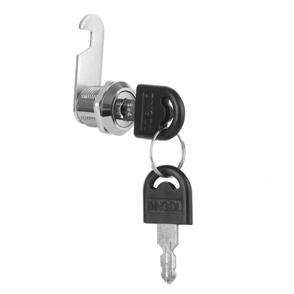 Zinc Alloy Cam Lock with 2 Keys – Cabinet Drawer Mailbox Cam Lock Axl