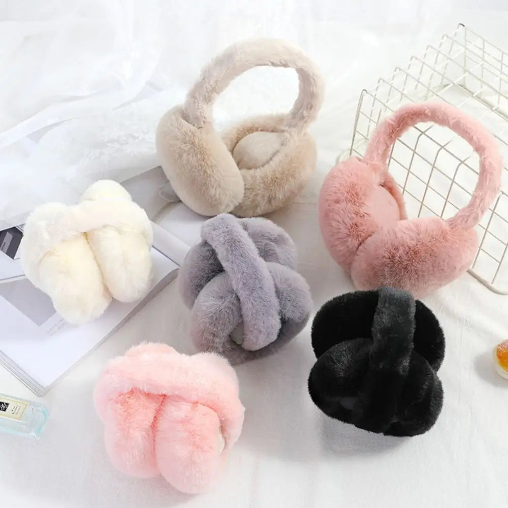Warm Plush Ear Warmer – Foldable Unisex Winter Earmuffs Winter Ear Warmer Axl