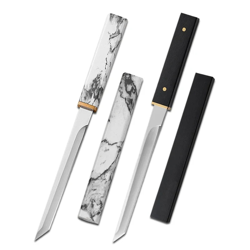 Stainless Steel Pocket Knife – Sharp Multi-Function Fruit Knife Pocket Knife Axl 2pcs knives