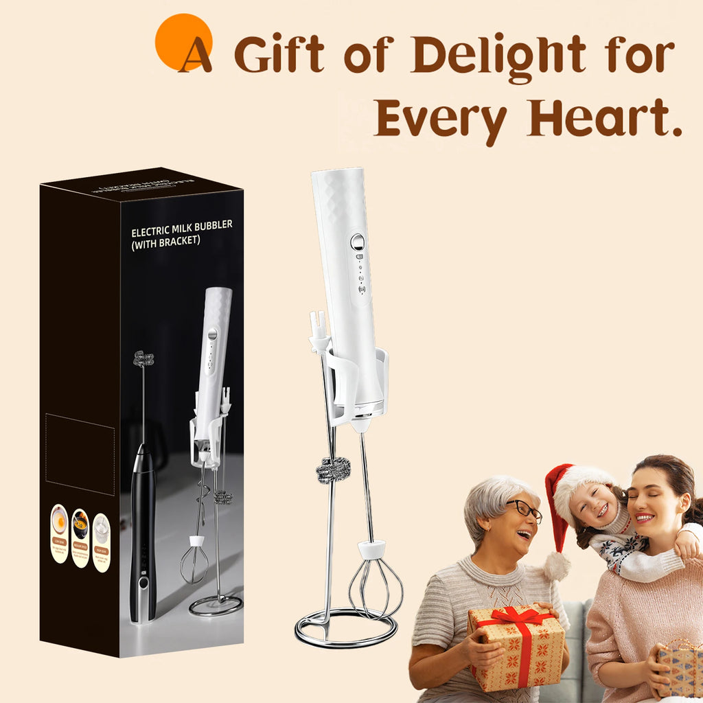 ONEKA Rechargeable Handheld Milk Frother – Electric Foam Maker Milk Frother Axl