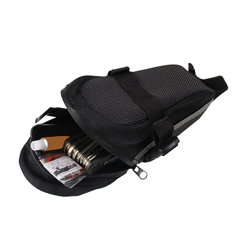 Waterproof Nylon Bike Seat Bag – Rear Saddle Tool Pouch Bicycle Seat Bag Axl