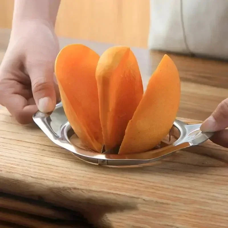 Stainless Steel Mango Slicer, Corer & Splitter Gadget Mango Slicer Tool Axl