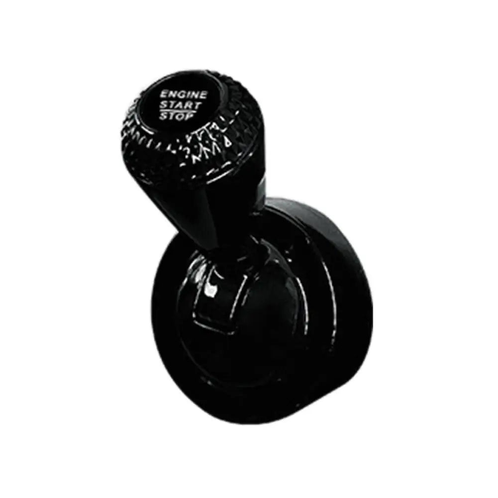 Aluminum Diamond Car Push Start Button Cover – 4 Colors Car Button Cover Axl BLACK