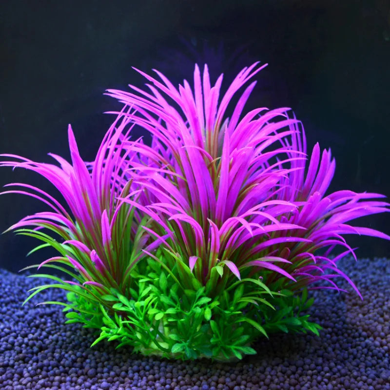 Artificial Aquarium Plants – Small Water Weed Fish Tank Decor Aquarium Decoration Axl