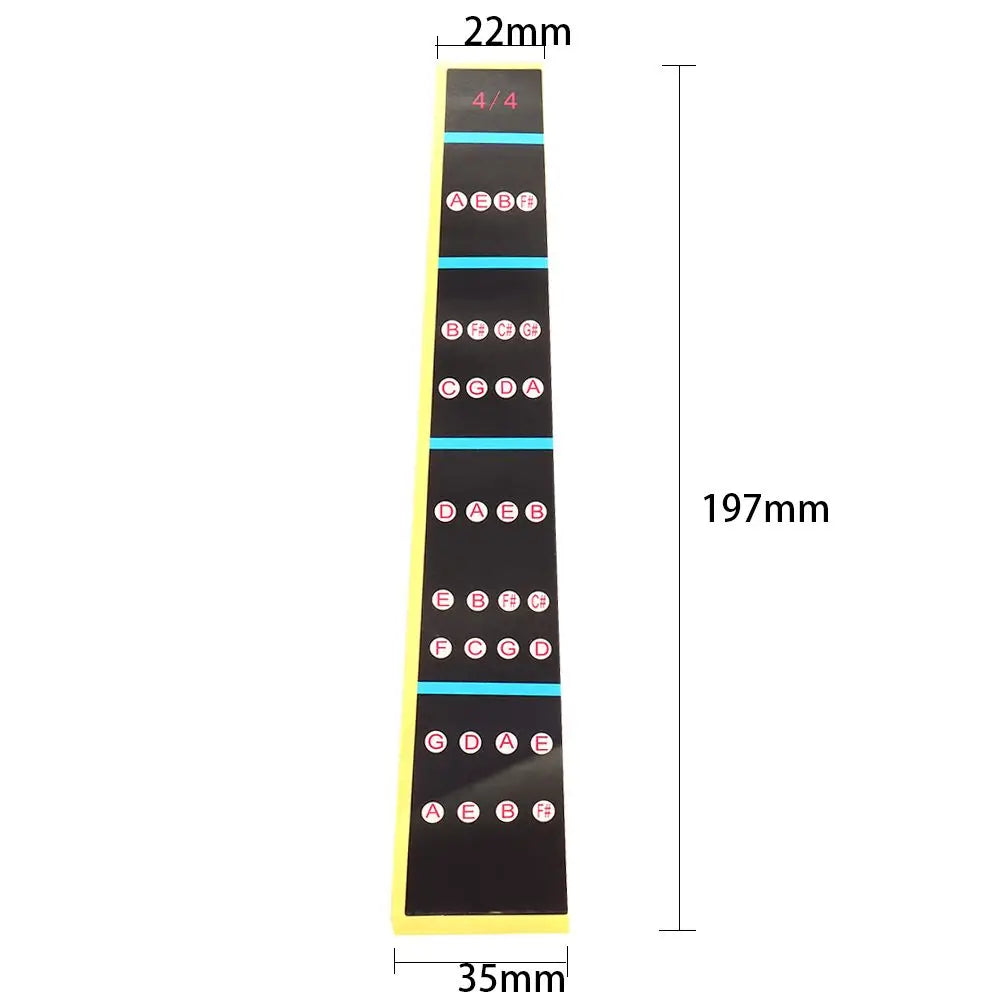 Violin Finger Guide Stickers – Fret Markers for Beginners Violin Accessory Axl
