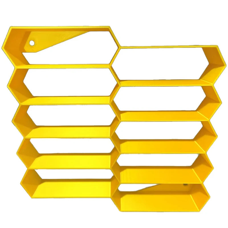 10-Grid 3D Printed Car Model Display Rack & Storage Case Model Car Display Rack Axl