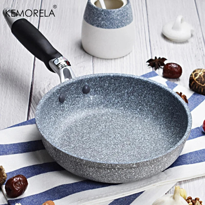 KEMORELA Stone Non-Stick Frying Pan 20–28cm | Gas & Induction Non-Stick Frying Pan Axl