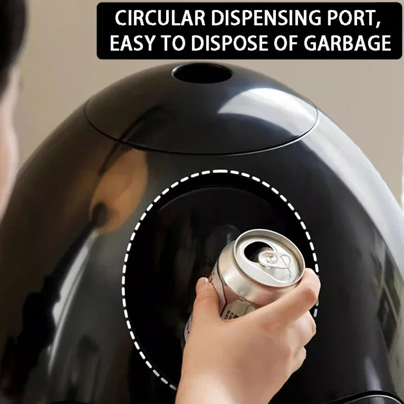 Dinosaur Egg Design Trash Can – Large Capacity Waste Bin Novelty Waste Bin Axl