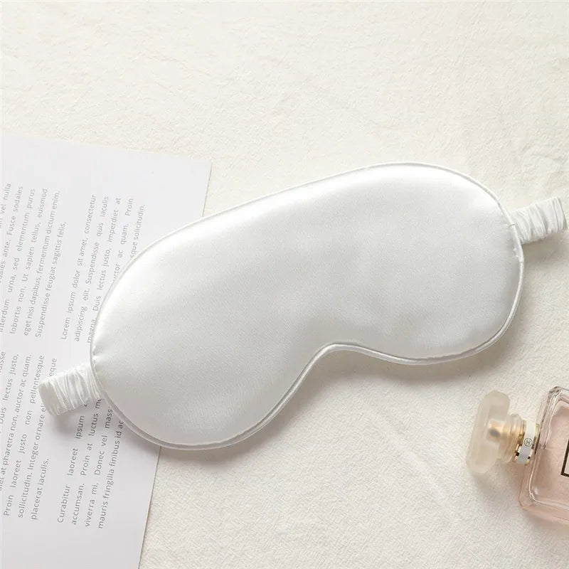 Double-Sided Silk Sleep Eye Mask – Light Blocking Travel Eyeshade Sleep Eye Mask Axl