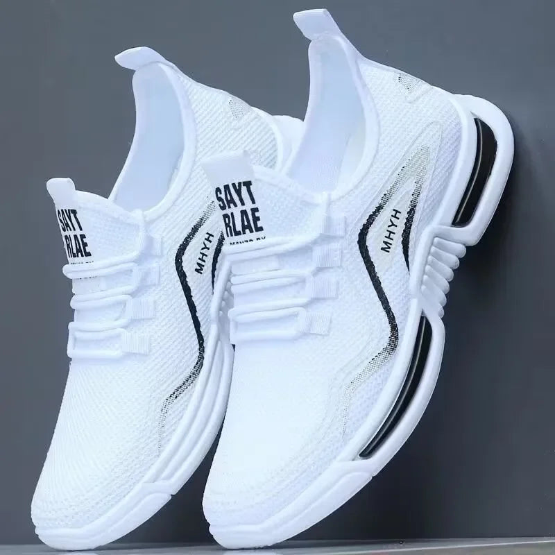 Men's Breathable Platform Sneakers – Non-Slip Outdoor Tennis Shoes Platform Sneakers Axl