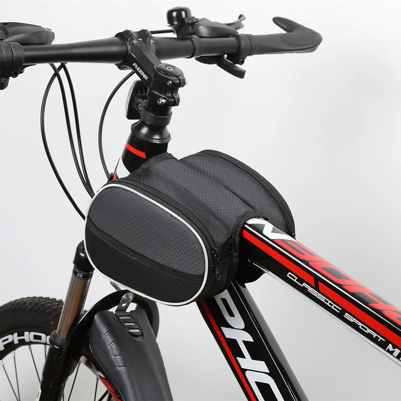 Waterproof Ultralight Bike Top Tube Frame Bag – MTB Phone Pouch Bike Frame Bag Axl