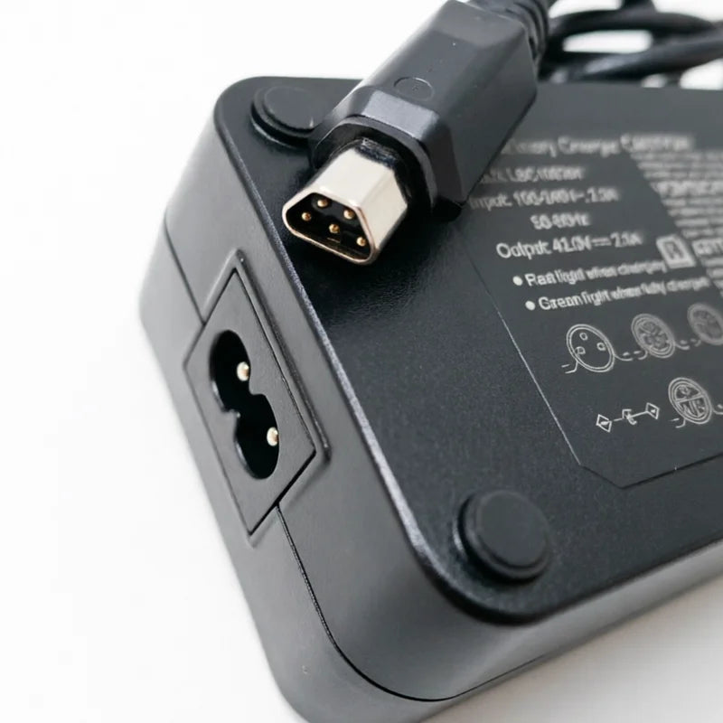 36V Li-Ion E-Bike Charger 5-Pin Trapezoid for Fischer Models E-Bike Battery Charger Axl