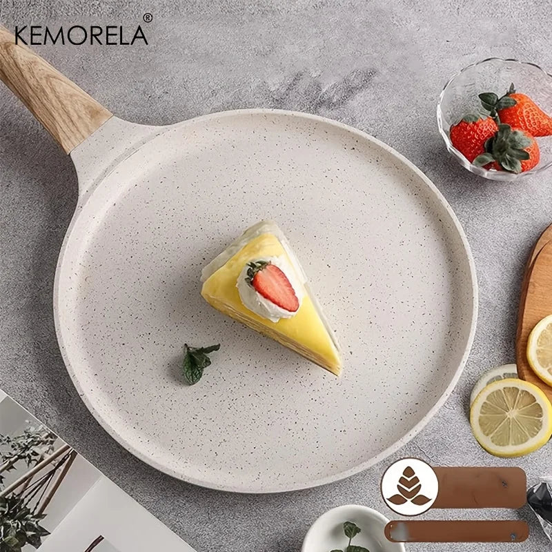 KEMORELA Ceramic Non-Stick Pan 20/24/28cm – Pancake & Omelette Ceramic Frying Pan Axl