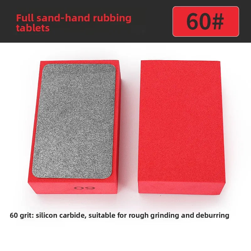 Diamond Hand Polishing Pads – Stone, Tile, Glass & Marble Block Abrasive Polishing Pad Axl red-1pcs