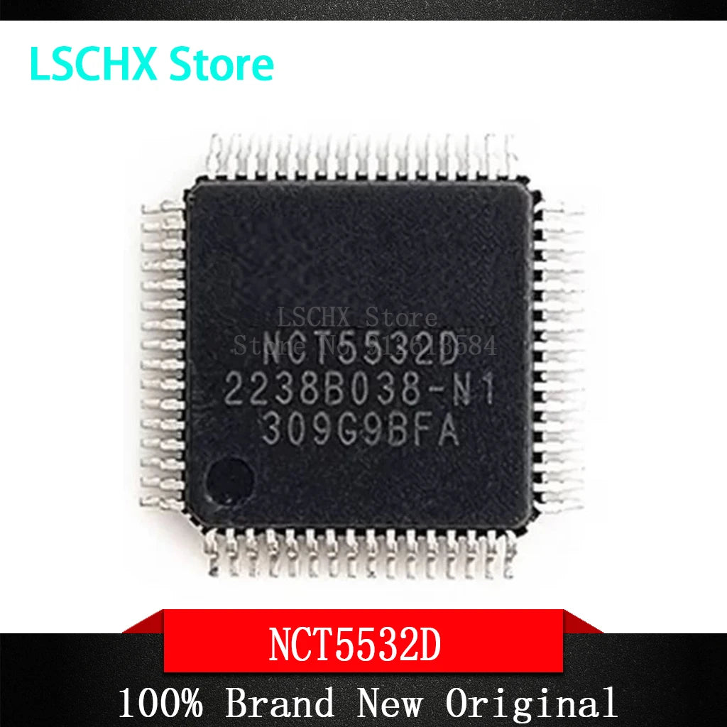 NCT5532D NCT5535D NCT5537D Super I/O IC Chip – 1 Piece New Super I/O IC Chip Axl NCT5573D